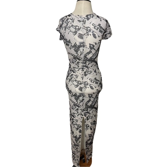 Princess Polly Read About It Ruched Bodycon Maxi Dress - Picture 4 of 10